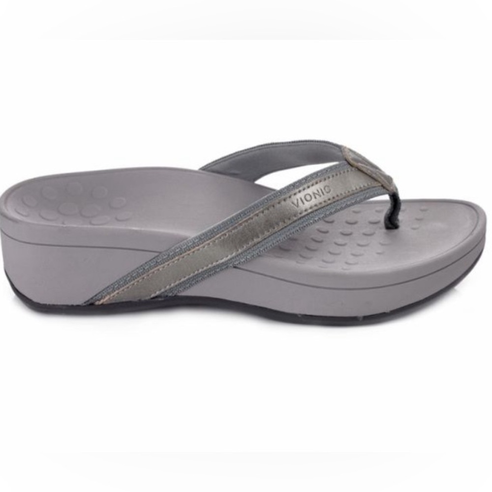 Vionic Pacific hightide pewter sandals